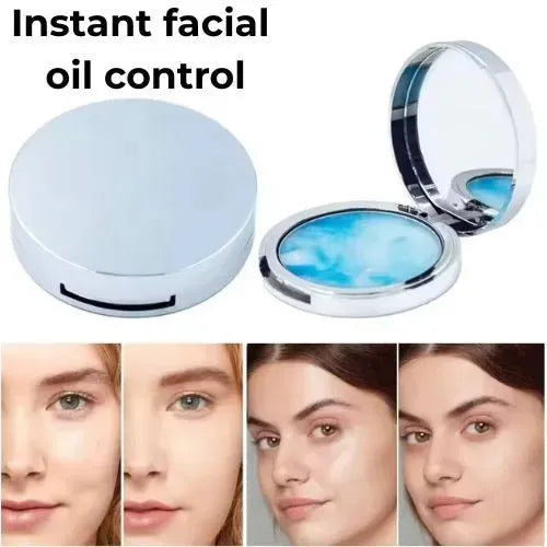 Instant Compact Powder for Facial Oil Control