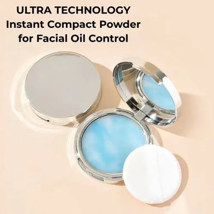 Instant Compact Powder for Facial Oil Control