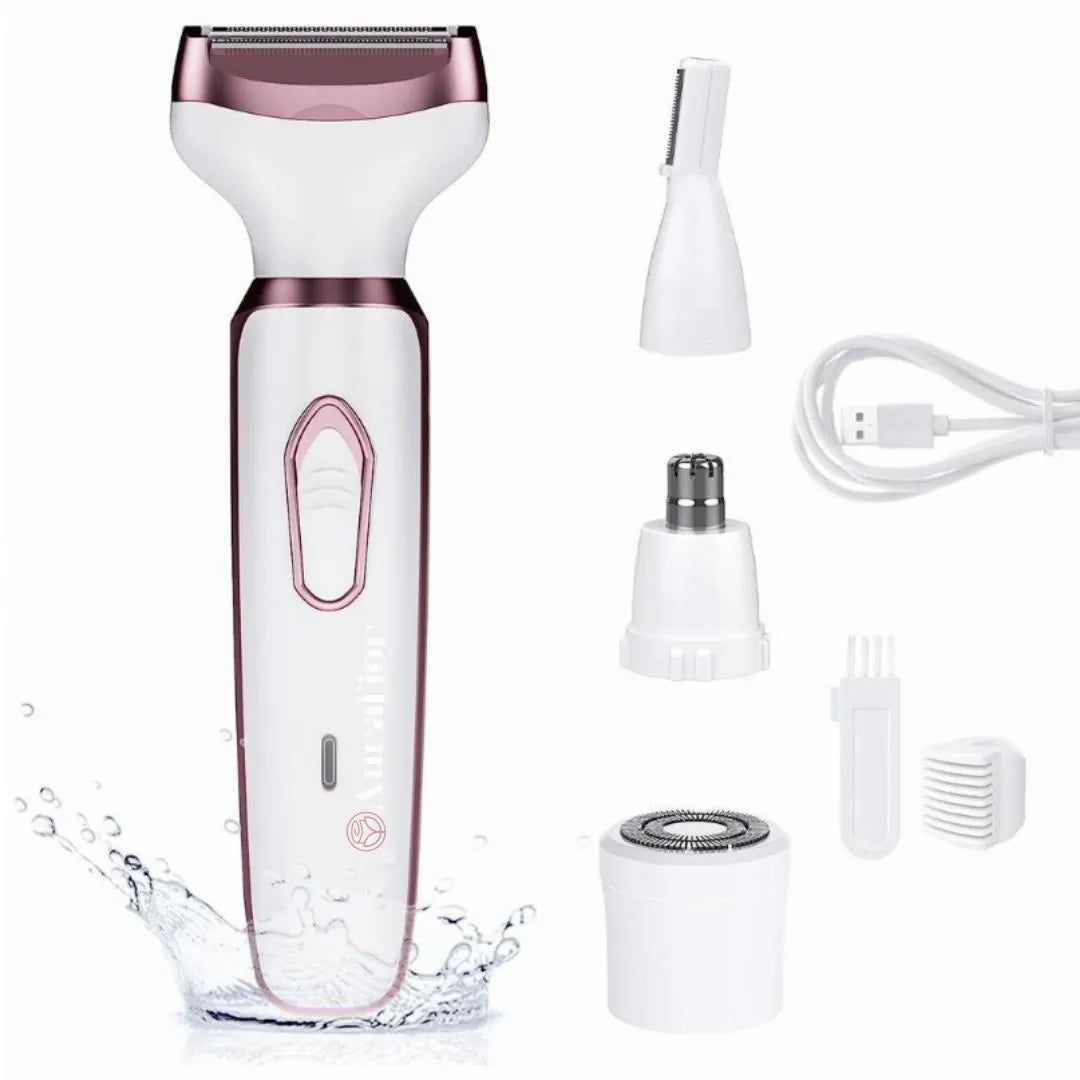 Women's 4-in-1 Electric Hair Remover - Waterproof