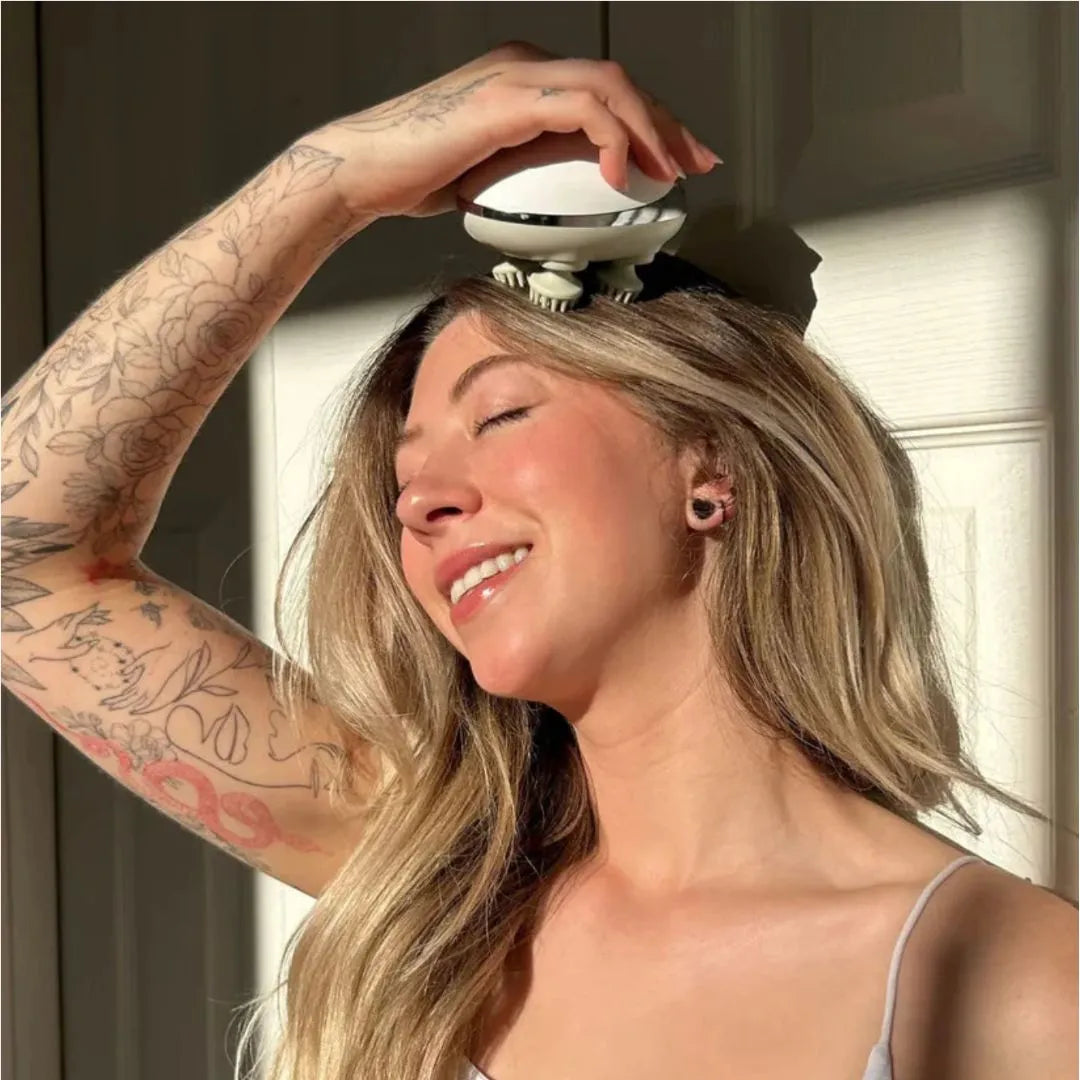 Renova Hair Electric Scalp Massager – Chill Out and Revive Your Scalp