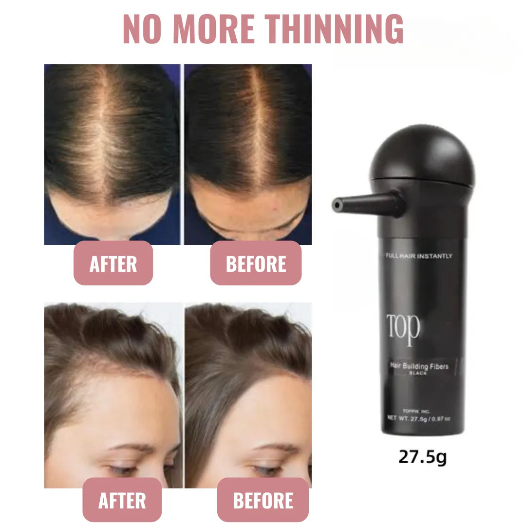 Keratin Hair Fiber – Restore Volume and Conceal Thinning Areas in Seconds