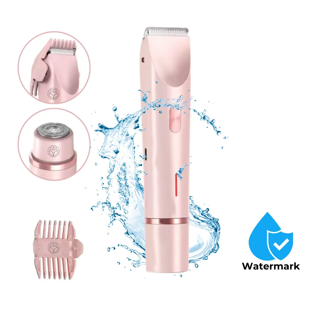 2-in-1-Wasserfester Körper- und Gesichtshaarentferner