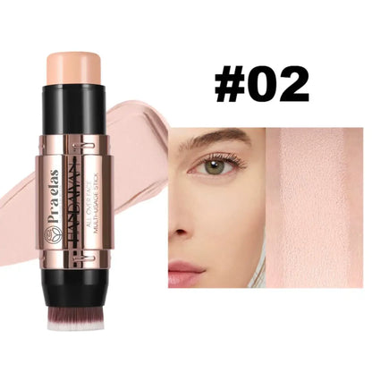 Stick Foundation with Integrated Brush