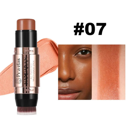 Stick Foundation with Integrated Brush