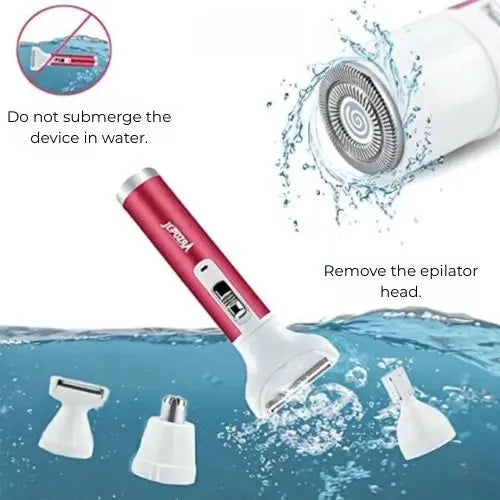 5-in-1 Women's Electric Hair Remover (Facial and Body)